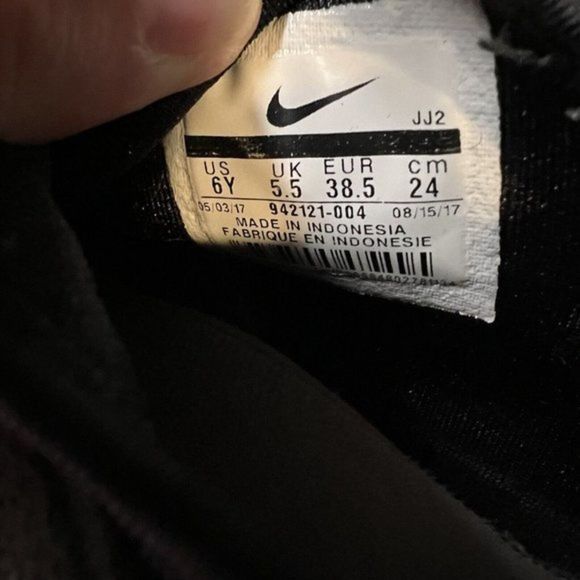 Womens Nike Air Huarache Run Ultra SE Black Athletic Running Shoes Sneakers 7.5 - Picture 6 of 6